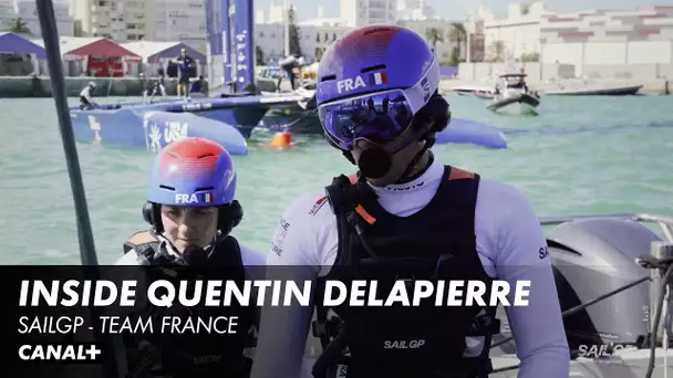 Inside avec Quentin Delapierre le nouveau barreur - SailGP Team France