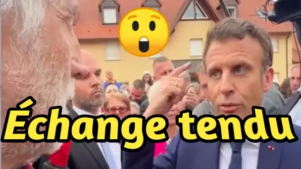 "Je n'ai jamais vu un président aussi nul que vous" : échange tendu lors d'un déplacement de Macron.