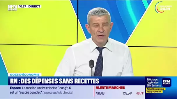 Doze d'économie : RN, des dépenses sans recettes
