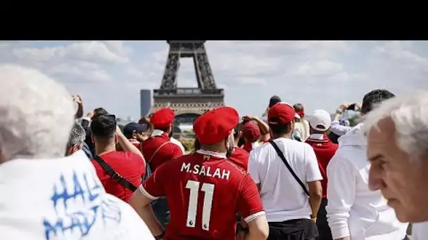 Les supporters de Liverpool et de Madrid investissent Paris