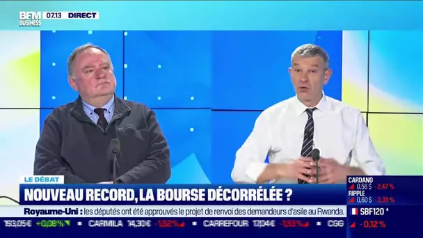 Nicolas Doze face à Jean-Marc Daniel : Nouveau record, la bourse décorrélée ?