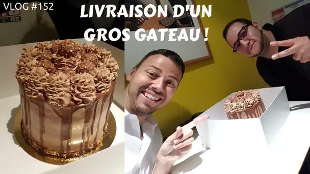 Livraison d'un énorme gâteau - VLOG #152