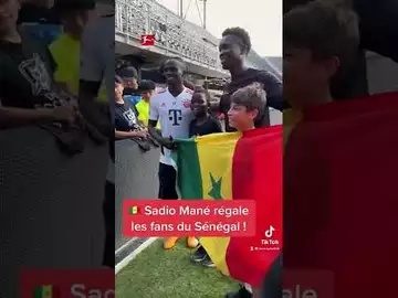 🇸🇳 Sadio Mané régale les fans du Sénégal !