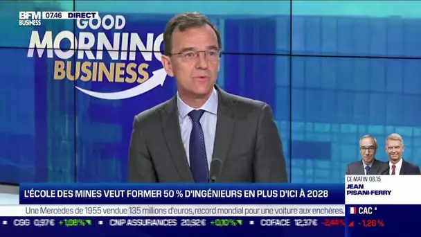 Vincent Laflèche (Mines de Paris) : L'Ecole des Mines veut former 50% d'ingénieurs en plus