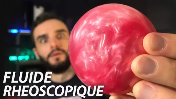 CE LIQUIDE PEUT T'HYPNOTISER ! (fluide rhéoscopique)