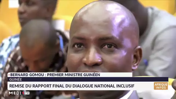 Guinée : remise du rapport final du dialogue national inclusif