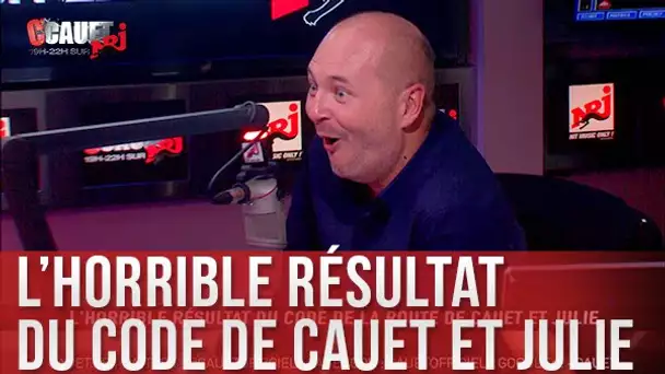 L&#039;HORRIBLE RÉSULTAT DU CODE DE LA ROUTE DE CAUET ET JULIE - C’Cauet sur NRJ