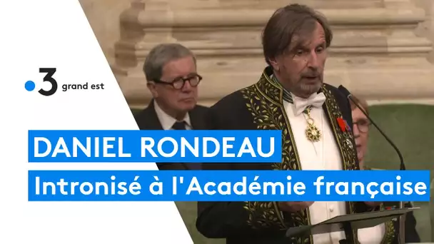 L'écrivain Daniel Rondeau intronisé à l'Académie Française