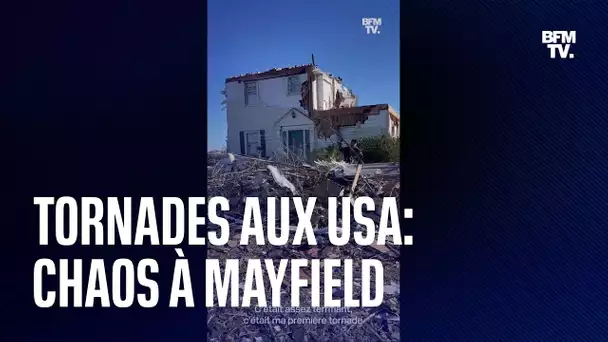 Tornades aux États-Unis: à Mayfield, les habitants ont tout perdu