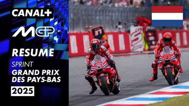 Le résumé de la course sprint du Grand Prix des Pays-Bas 2025 - MotoGP