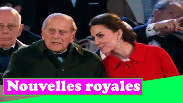 Kate Middleton entre dans le rôle du prince Philip en tant que `` colle '' de la famille royale, sel