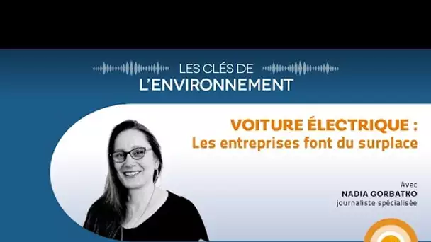 Voiture électrique : les entreprises font du surplace - Les Clés de l'Environnement