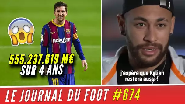 MESSI a-t-il ruiné le BARÇA avec son contrat à 555 millions ? PSG : NEYMAR veut que MBAPPÉ reste