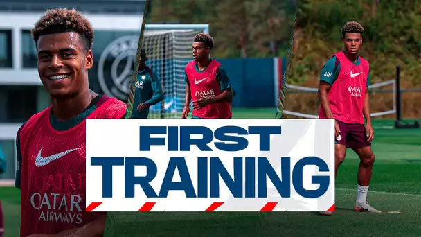 🆕 LE PREMIER ENTRAÎNEMENT DE DÉSIRÉ DOUÉ AU CAMPUS PSG ! 🔴🔵