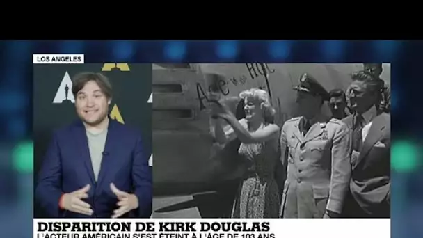 L'acteur Kirk Douglas, légende d'Hollywood, est décédé