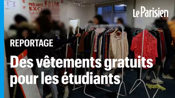 Précarité étudiante : à l’approche de l’hiver, cette association distribue des vêtements chauds