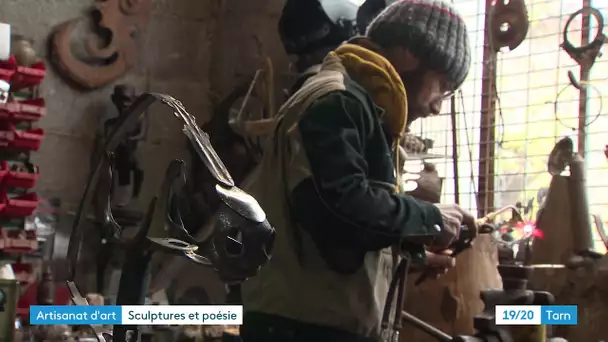 Cha Môkeur, portrait d'un poète ferronnier d'art installé dans le Tarn