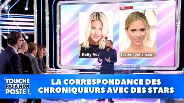 La correspondance des chroniqueurs avec des stars