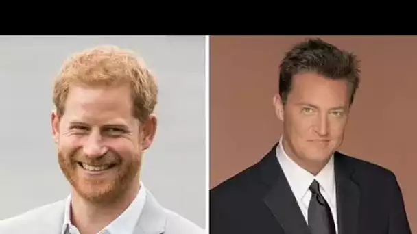 Le prince Harry a admis qu'il semblait correspondre au personnage de Matthew Perry, Chandler