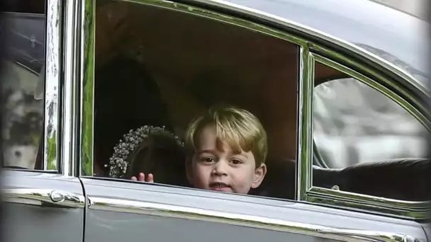 Le prince George en pleurs au mariage de Pippa Middleton