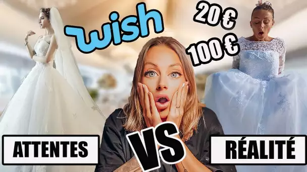 JE TESTE DES ROBES DE MARIÉE WISH !