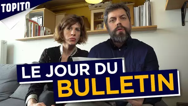 Le jour du bulletin... (avec Nicolas Berno et Juliette Tresanini)