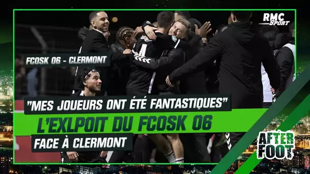 FCOSK 06 - Clermont : "Ils ont été fantastiques", Amar Ferdjani revient sur l'exploit de son équipe