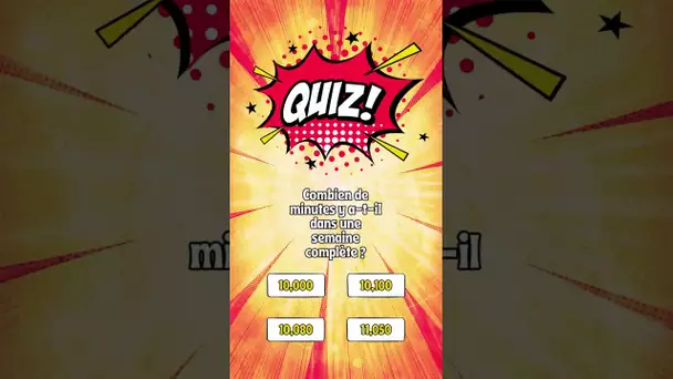 Quiz Minute : Le Défi de l'Instant #quiz #quizgames