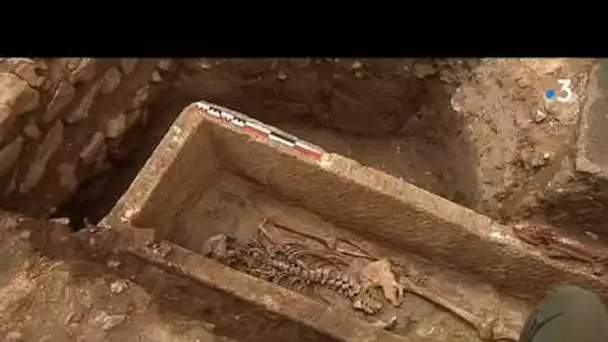 Une Lotoise de l'époque du Roi Dagobert sort de son sarcophage