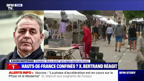 Xavier Bertrand raconte son entretien avec Olivier Véran sur les mesures envisagées