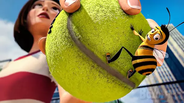 Une abeille est coincée sur une balle de tennis | Bee Movie - Drôle d'abeille | Extrait VF