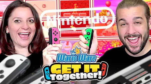 TOUS LES MINI JEUX NINTENDO ! WARIOWARE GET IT TOGETHER !