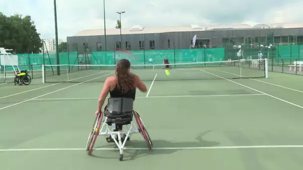 Les Championnats de Tennis- Fauteuil à Grenoble