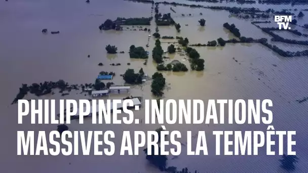 Les Philippines touchées par des inondations massives, après la tempête Nalgae