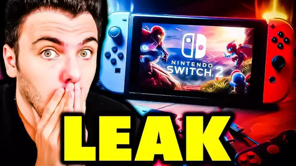 ÉNORME LEAK NINTENDO SWITCH 2 ! 🚨 (Info de FOU sur la CONSOLE ! 🤯) + Retour JEU de FOU 🤩