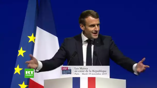 Congrès des maires de France : suivez en direct l'intervention d'Emmanuel Macron