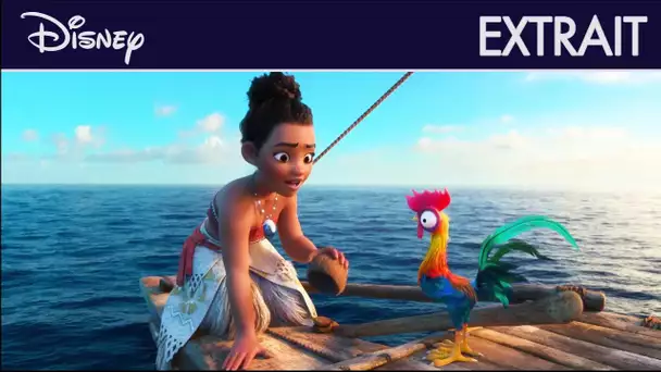 Vaiana, la légende du bout du monde - Extrait : Hei Hei est sur le bateau | Disney