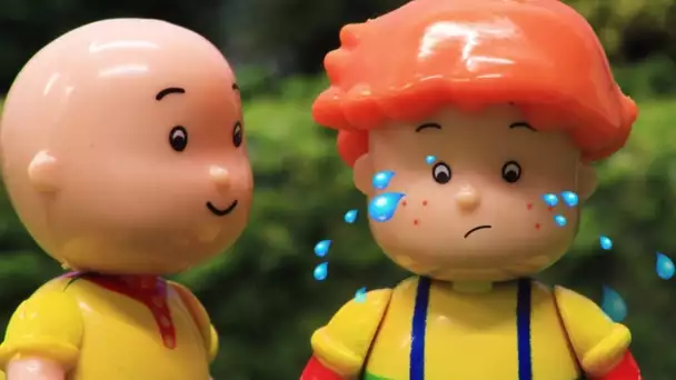 Caillou en Français | Caillou se Bat Contre Leo | Caillou STOP MOTION | dessin animé en entier |