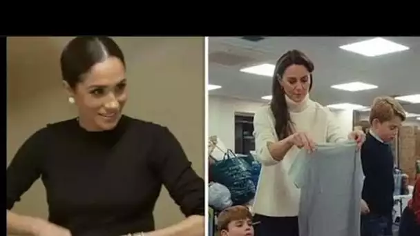 Meghan Markle fait un subtil « coup » à sa belle-sœur Kate Middleton dans une nouvelle vidéo caritat