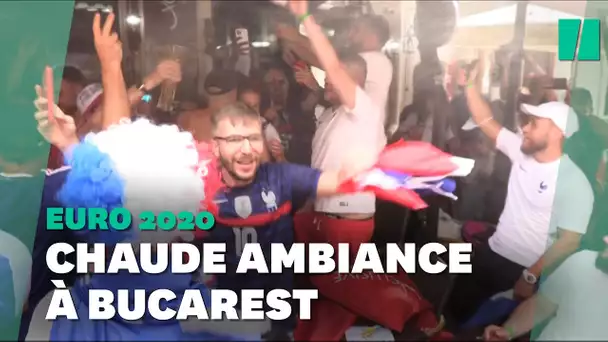 Avant France-Suisse, les Français s'ambiancent sur du Jul à Bucarest