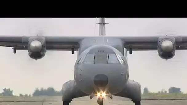 Evreux : les avions CASA arrivent à la base d&#039;Evreux