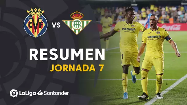 Resumen de Villarreal CF vs Real Betis (5-1)