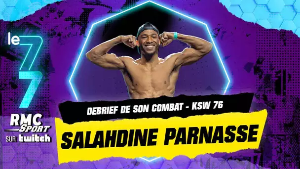 Twitch RMC Sport / MMA : Replay et debrief du dernier combat de Salahdine Parnasse