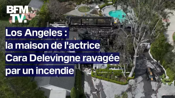 À Los Angeles, la maison de la top model Cara Delevingne ravagée par un incendie