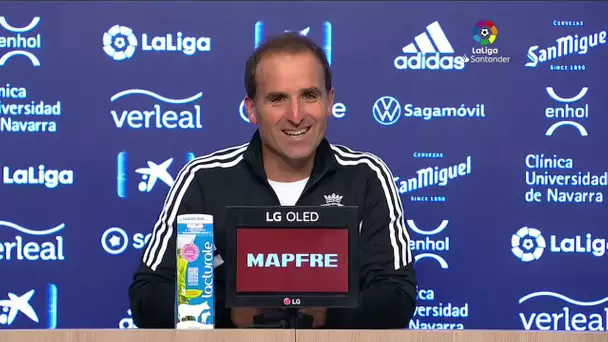 Rueda de prensa CA Osasuna vs R. Valladolid CF