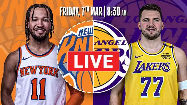 New York Knicks at Los Angeles Lakers [OFFICIAL LIVE STREAM]