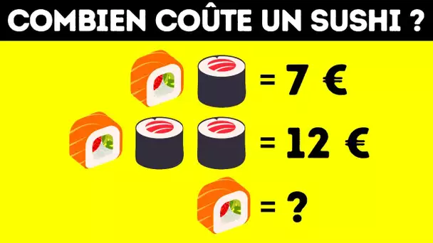 Résous ces Énigmes et tu Seras un Génie des Maths