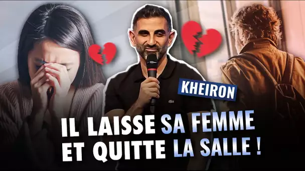 IL LAISSE SA FEMME ET QUITTE LA SALLE ! - 60 minutes avec Kheiron