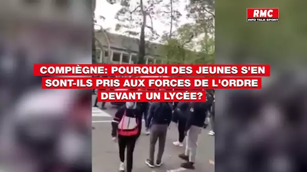 IMAGES CHOC: pourquoi des jeunes s'en sont-ils pris aux forces de l'ordre devant un lycée?