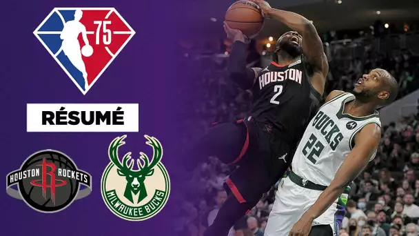 Résumé NBA VF : Houston Rockets @ Milwaukee Bucks